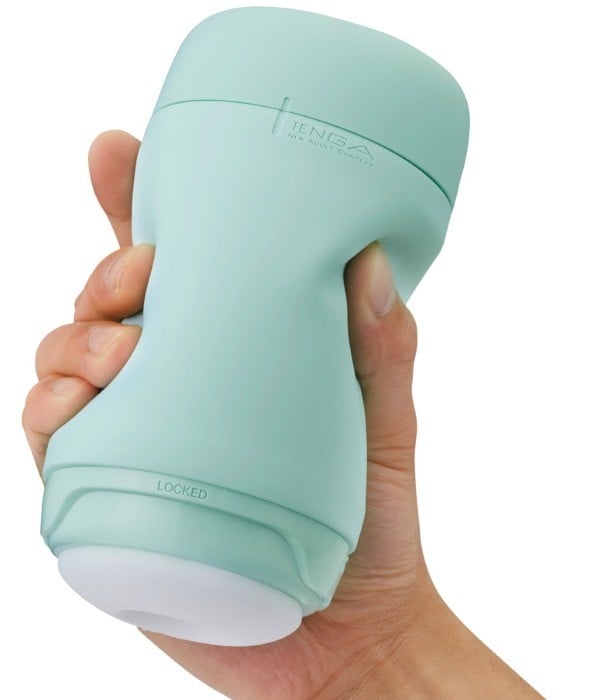 Мастурбатор Tenga Puffy (Mint Green) - Зображення 8