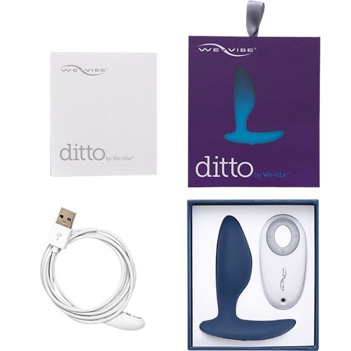 Анальная пробка с вибро We-vibe Ditto (Midnight Blue) - Изображение 11