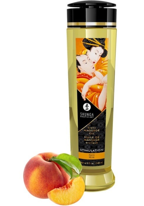 Массажная свеча Shunga Mini Massage Candle Strawberry, 30 мл