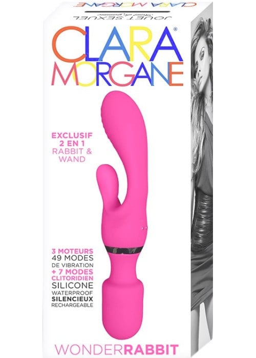 Вібратор кролик Clara Morgane Wonder Rabbit (Pink) - Зображення 3