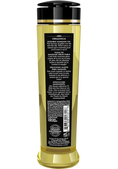 Органічне масажне масло зелений чай Shunga Organica Exotic Green Tea, 240 мл - Зображення 3
