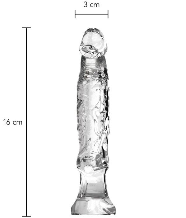 Анальный фаллоимитатор Toy Joy Anal Starter 6 inch (Transparent) - Изображение 2
