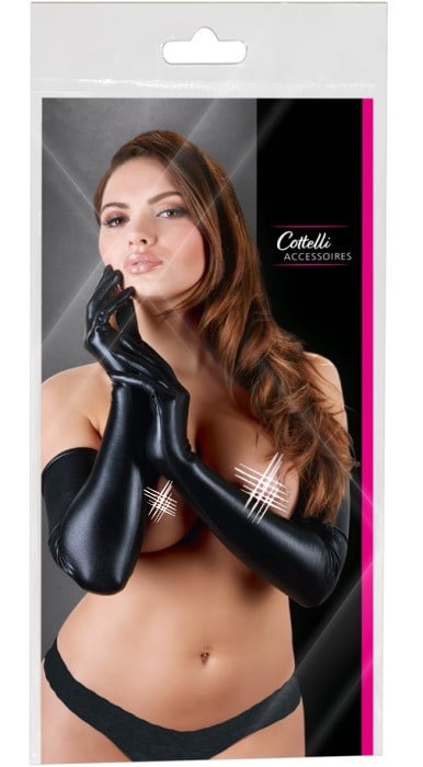 Перчатки Cottelli Accessoires Wetlook - Изображение 3