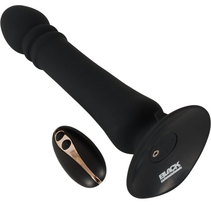Анальный вибратор с поступательными движениями Black Velvets Anal Thruster от Orion - Изображение 3