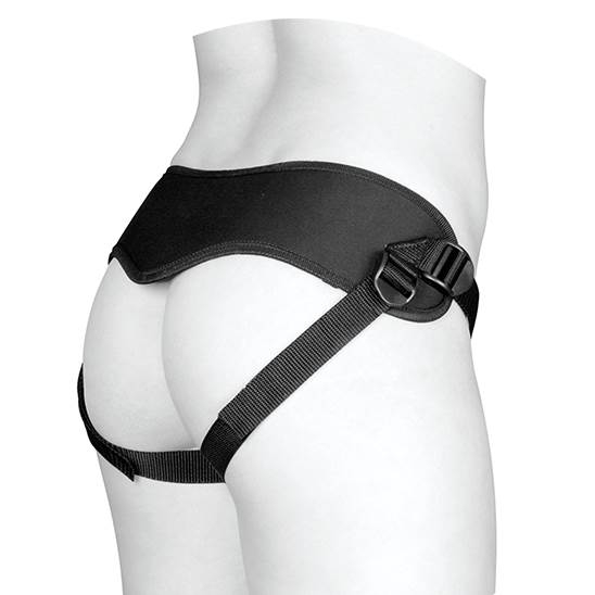 Трусики для страпона Doc Johnson Vac-U-Lock Suspender Harness With Plug - Изображение 2