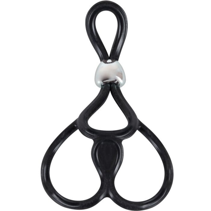Подвійне ласо на пеніс і мошонку Triple Ball and Cock Ring від Orion
