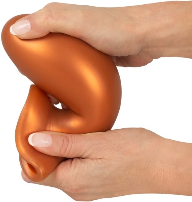 Анальна пробка на присосці Anos Soft Butt Plug, 15см - Зображення 6