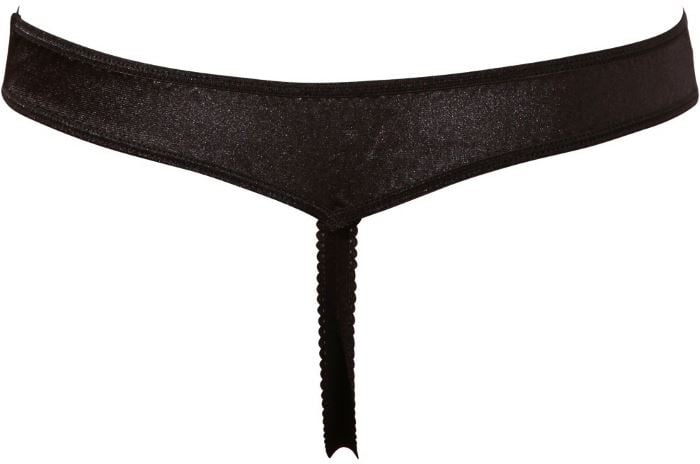 Трусики з вирізом Cottelli Collection String від Orion - Зображення 4