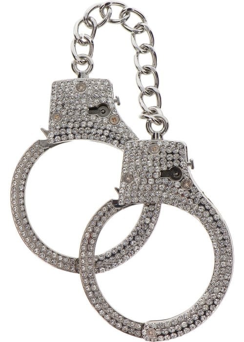 Металеві наручники Taboom Diamond Wrist Cuffs (Silver)