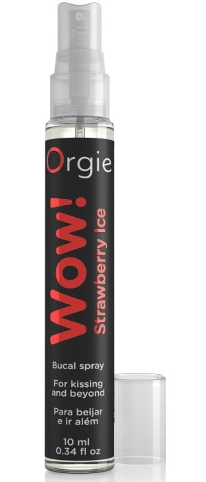 Спрей для минета Orgie Wow Strawberry Ice, 10 мл - Изображение 2