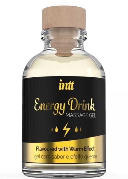 Масажний гель для поцілунків зі смаком енергетика Intt Energy Drink, 30 мл