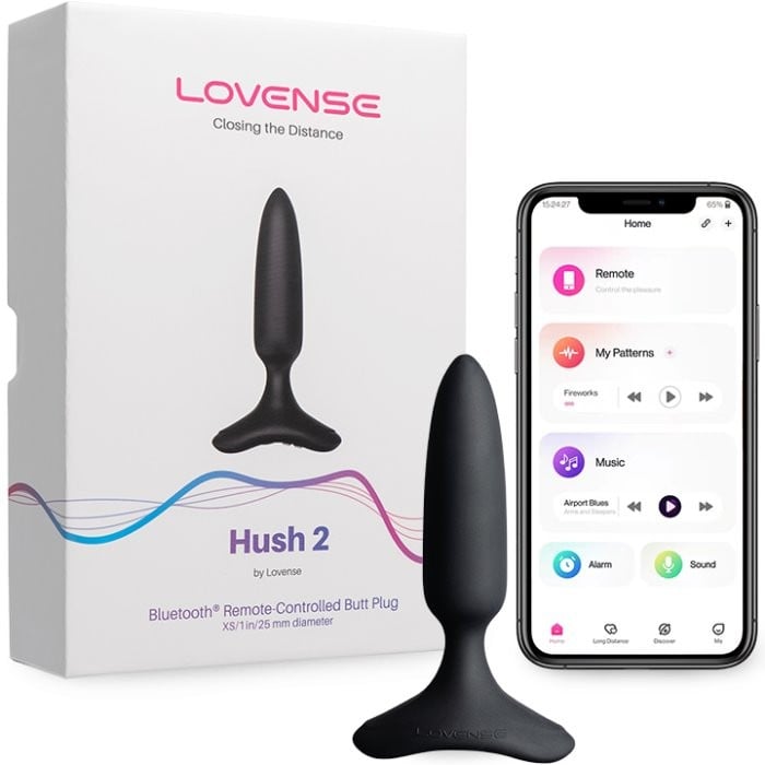 Анальная пробка с вибро Lovense Hush 2 (XS) - Изображение 2