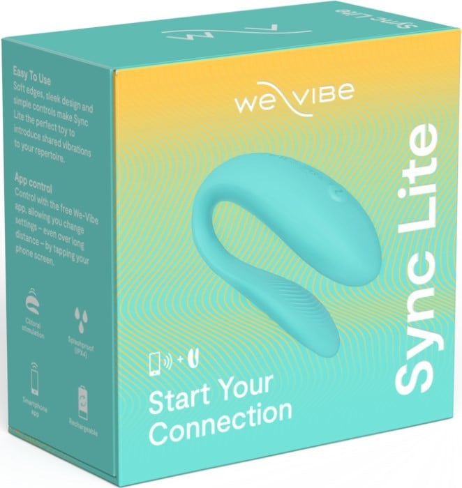 Смарт вібратор для пари We-vibe Sync Lite (Aqua) - Зображення 12
