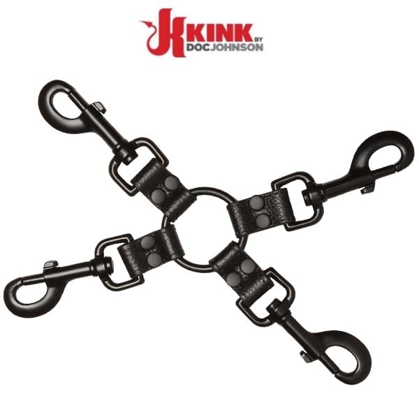 Шкіряний нашийник Kink Leather Handler's Collar від Doc Johnson