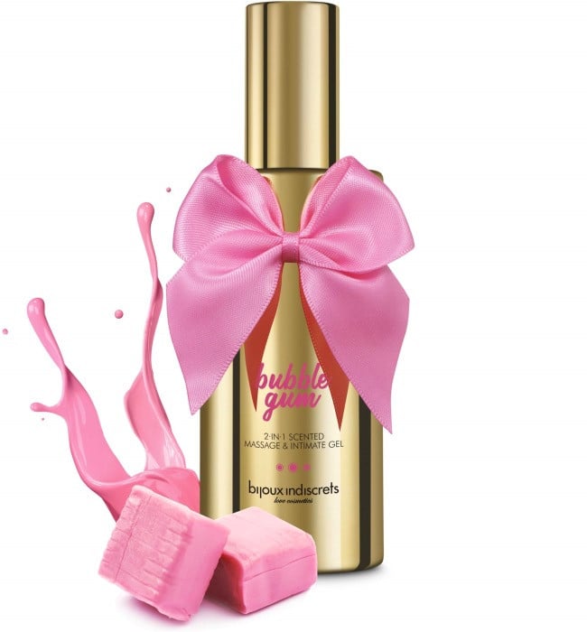 Лубрикант на водній основі Bijoux Indiscrets Bubblegum 2-in-1, 100 мл - Зображення 3