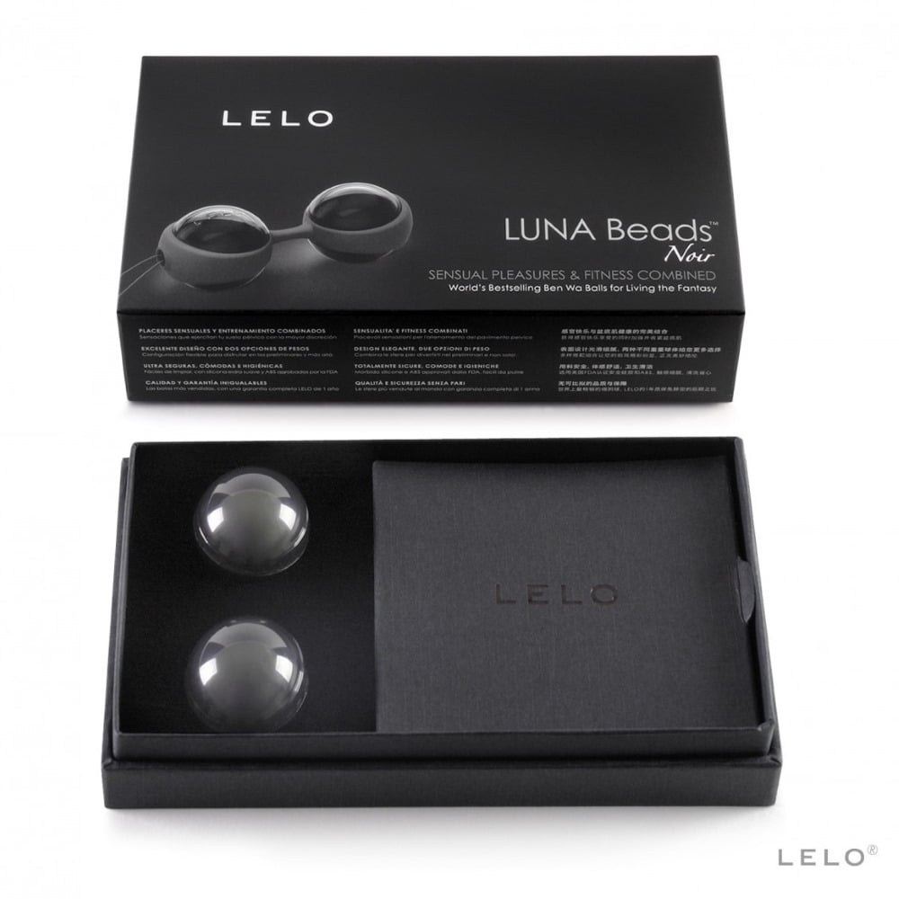 Вагинальные шарики Lelo Luna Beads Noir - Изображение 2