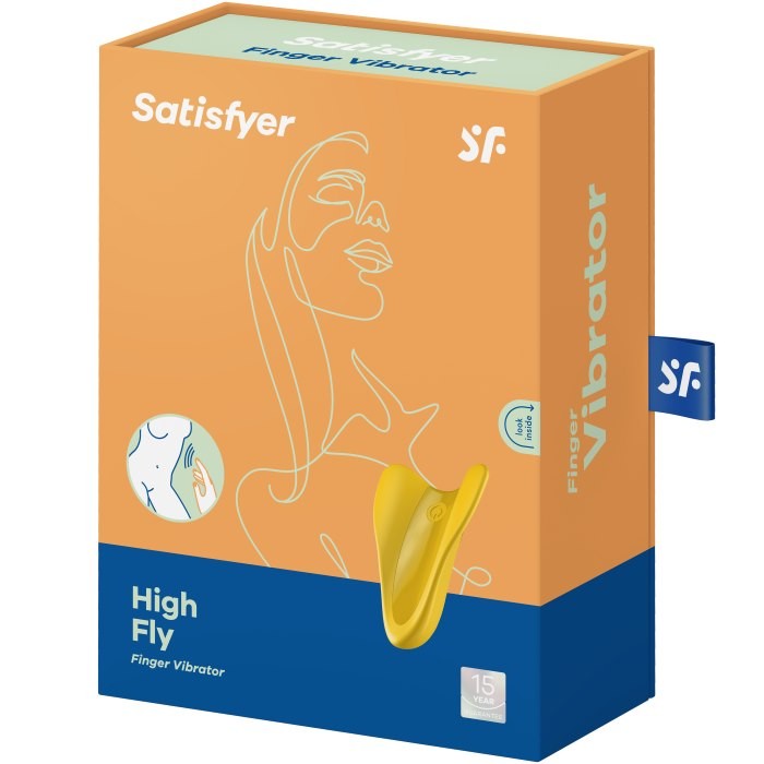 Вибратор на палец Satisfyer High Fly (Yellow) - Изображение 6