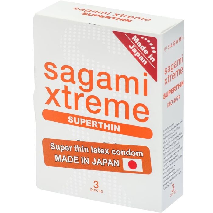 Sagami Xtreme Superthin, 3 шт