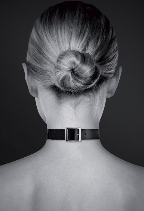 Чокер Bijoux Pour Toi With Rings (Black) - Зображення 3