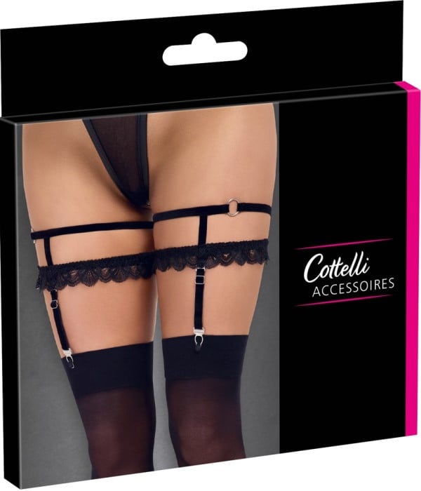 Підв'язки Cottelli Accessoires Suspender Garters - Зображення 6