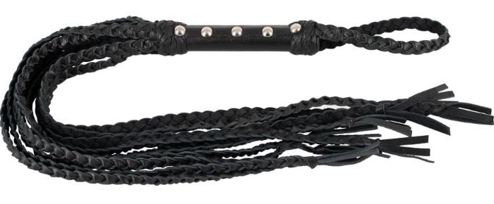 Кожаная плеть кошка-девятихвостка Zado Cat-O-Nine Flogger от Orion - Изображение 2