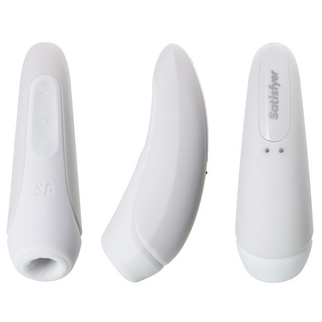 Вакуумний стимулятор Satisfyer Curvy 1+ (White) - Зображення 4
