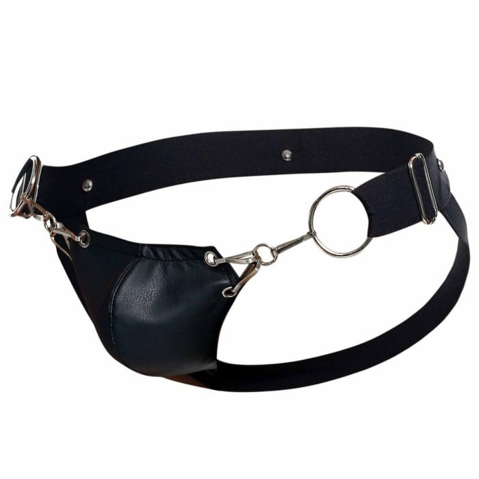 Чоловічі труси джокі Mob Dngeon Snap Jockstrap (Black) - Зображення 8