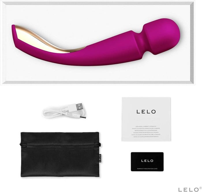 Вибромассажер Lelo Smart Wand 2 Large (Deep Rose) - Изображение 4