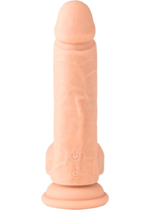 Вібратор з пультом Virgite Vibrating Realistic R16 - Зображення 2