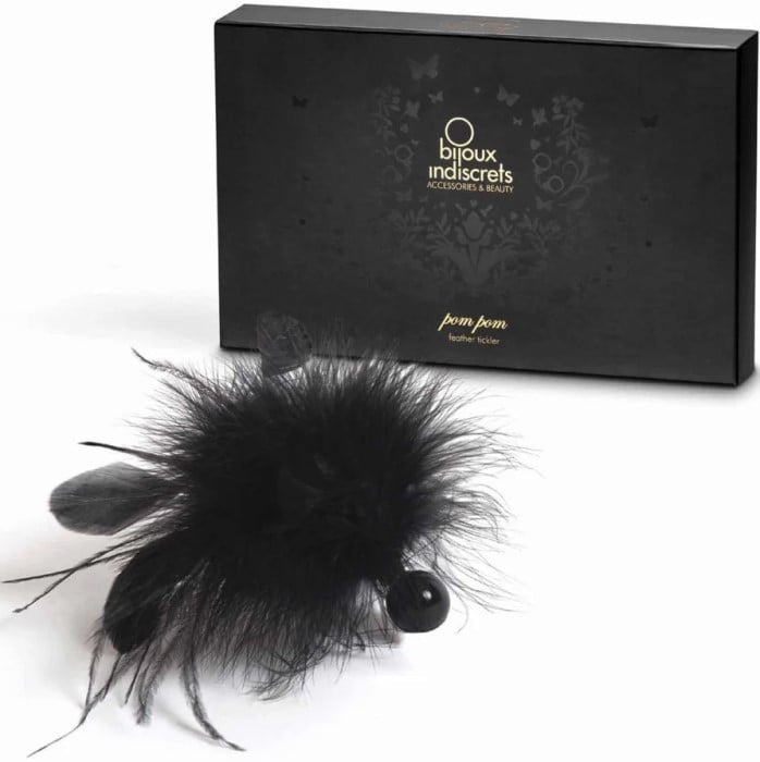 Метелочка Bijoux Indiscrets Pom Pom Feather Tickler - Изображение 3