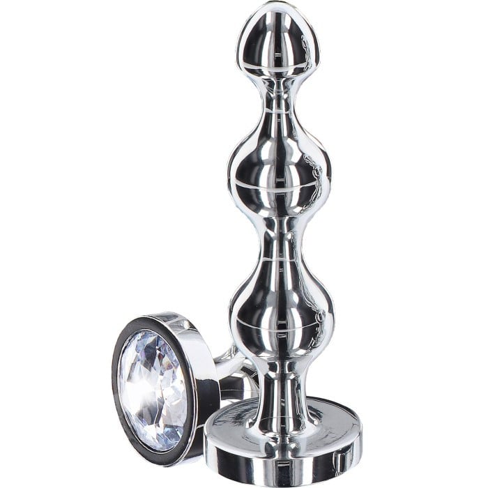 Анальная пробка с вибро и пультом Buttocks The Sparkle Vibrating Plug