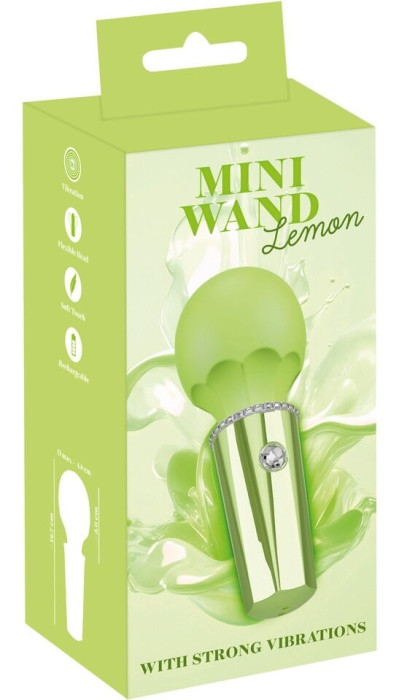 Мини вибратор Mini Wand Lemon от Orion - Изображение 6