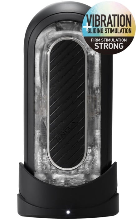 Мастурбатор Tenga Flip Zero Gravity Electronic Vibration (Black) - Изображение 10