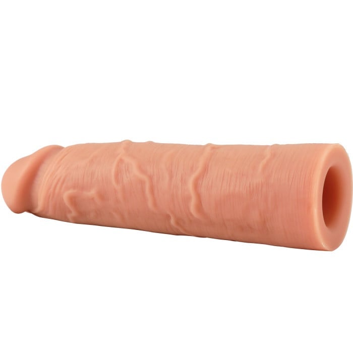 Насадка на пеніс Inferno Life-like Liquid Silicone 18 см - Зображення 5