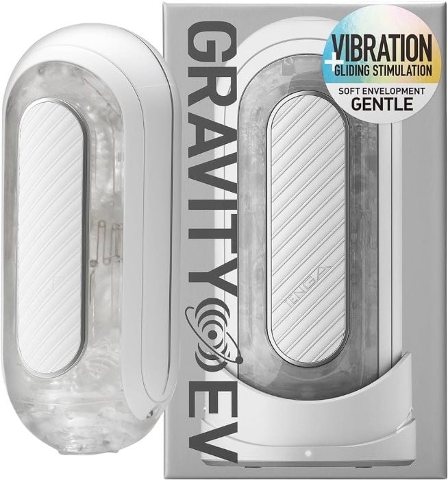 Мастурбатор Tenga Flip Zero Gravity Electronic Vibration (White) - Изображение 9