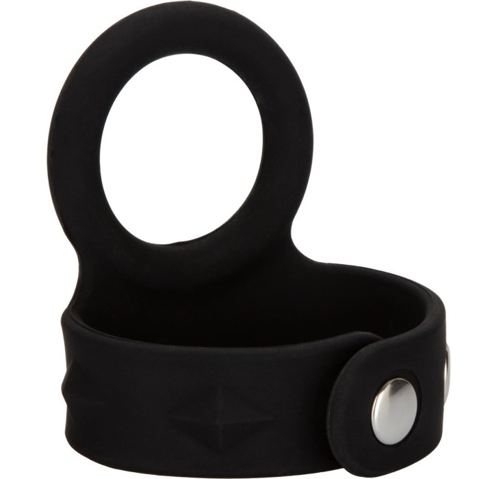 Ерекційне кільце CalExotics Silicone Tri-Snap Scrotum Support Ring