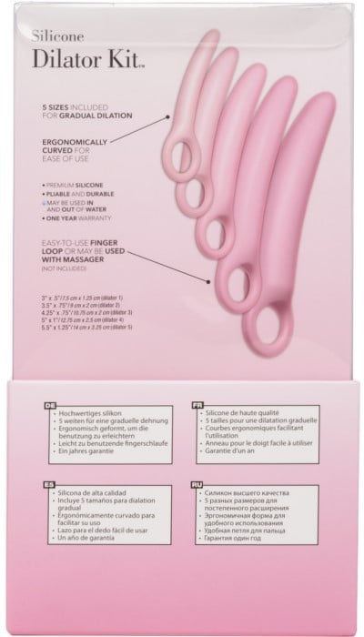 Вагинальные расширители CalExotics Silicone Dilator Kit - Изображение 8