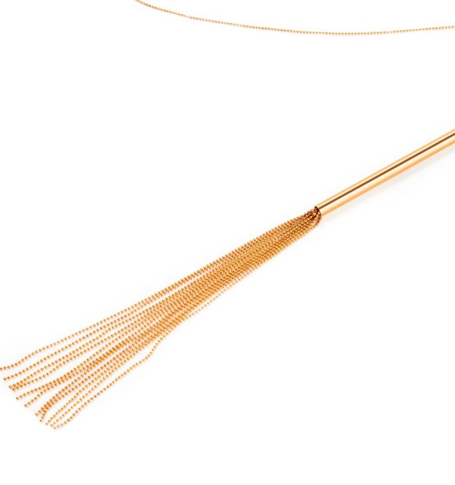 Украшение на шею в виде плети Bijoux Indiscrets Magnifique Necklace Whip (Gold) - Изображение 2