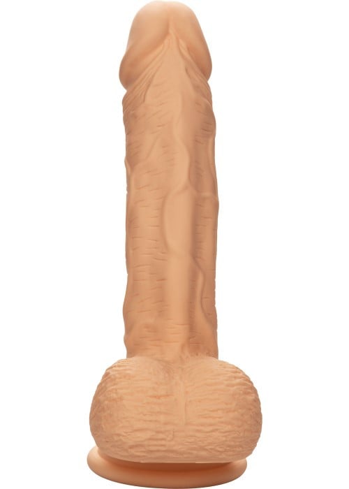 Фалоімітатор CalExotics Dual Density Silicone Studs 16 см (Flesh) - Зображення 4