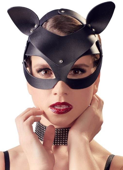 Маска на голову со стразами Bad Kitty Cat Mask Rhinestones от Orion - Изображение 2