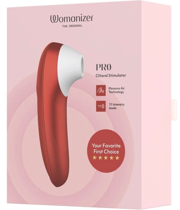 Вакуумний стимулятор Womanizer Pro (Bordeaux) - Зображення 16