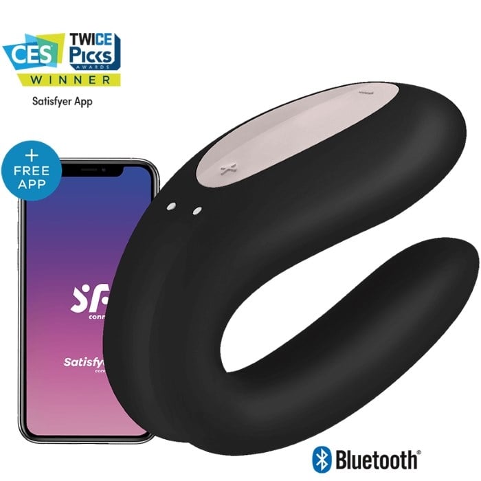 Вібратор для пари Satisfyer Double Joy (Black) - Зображення 7