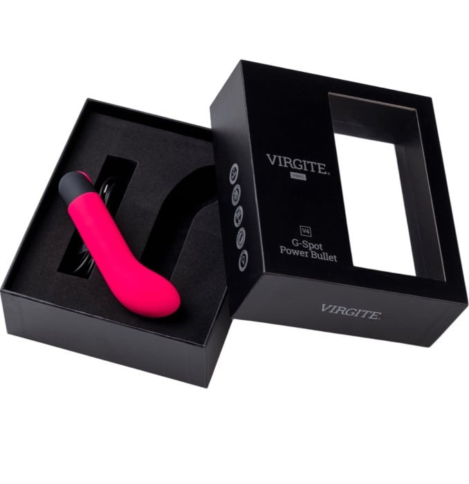 Міні вібратор Virgite V4 (Pink) - Зображення 4