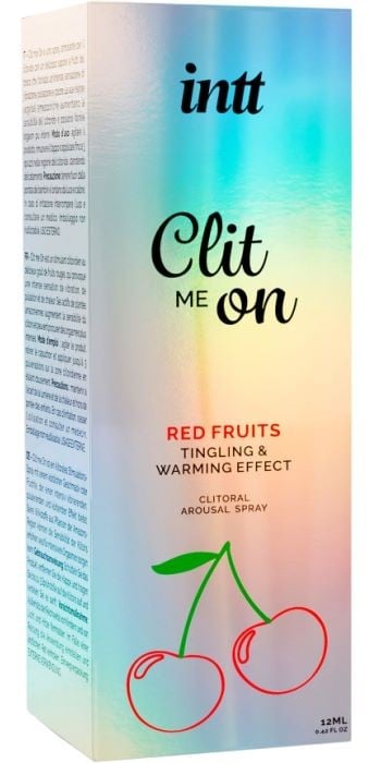 Збуджуючий спрей з пульсацією Intt Clit Me On (Red Fruits) - Зображення 3