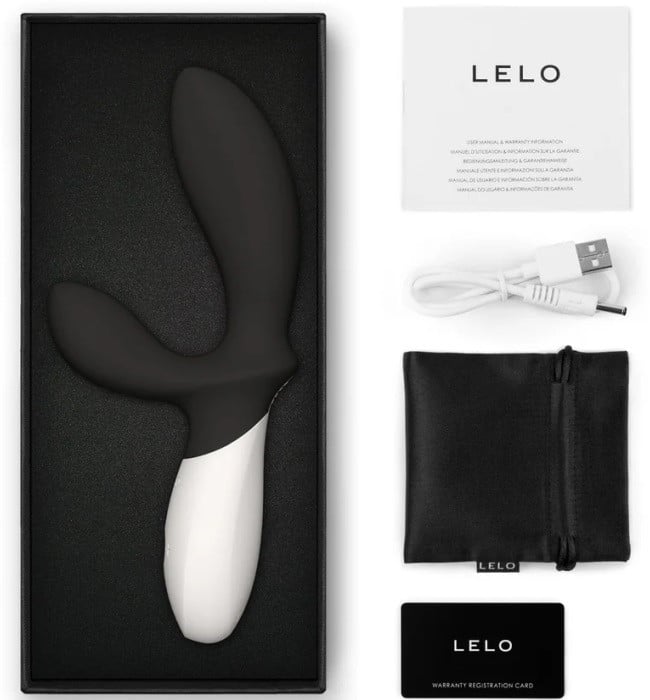 Массажер простаты с вибро и движениями Lelo Loki Wave 2 (Black) - Изображение 4