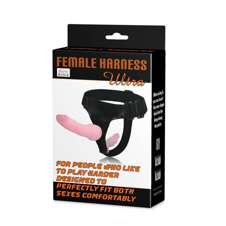 Страпон з анальною пробкою Female Harness від Baile - Зображення 6