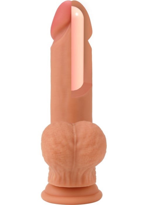 Фаллоимитатор Inferno Life-like Liquid Silicone, 19 см - Изображение 3