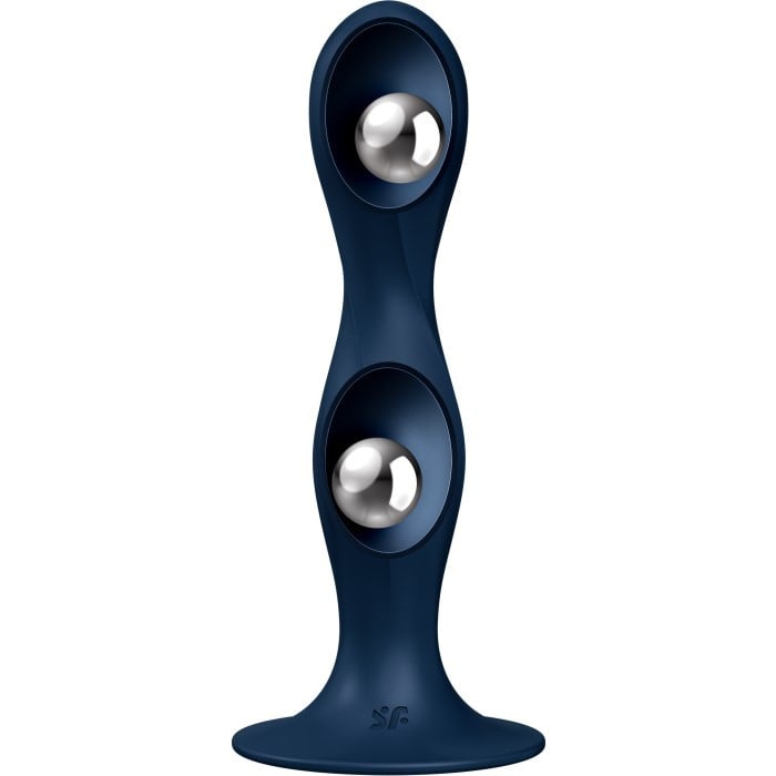 Фаллоимитатор Satisfyer Double Ball-R (Dark Blue) - Изображение 2