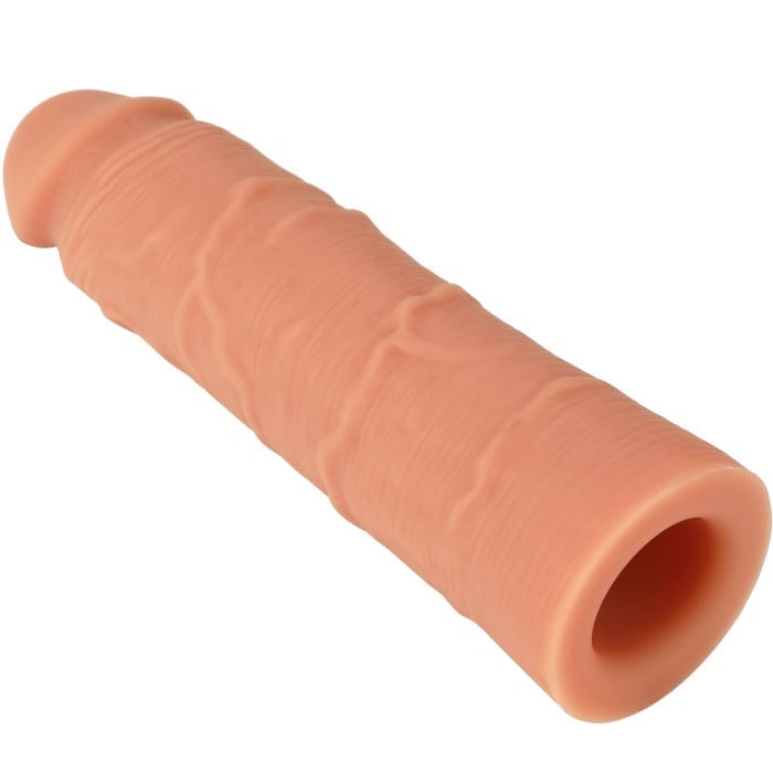 Насадка на пеніс Inferno Life-like Liquid Silicone 18 см - Зображення 4