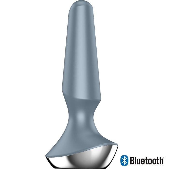 Анальна пробка з вібро Satisfyer Plug-ilicious 2 (Silver)